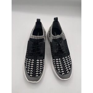 KENDALL‎ + KYLIE Brandy Knit Hearts Sz 6 Shoes Sneakers Gray Black Slip On